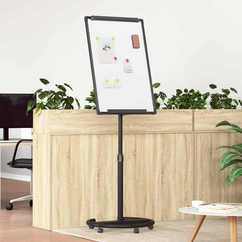 Lavagna bianca magnetica Bianco e nero 62 x 62 x 195 cm EPS