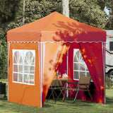 Tenda per feste a pop-up Arancione 195 x 195 x 245 cm