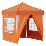Tenda per feste a pop-up Arancione 195 x 195 x 245 cm