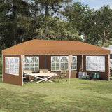 Tenda per feste a pop-up 575 x 289 x 245 cm Beige