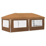 Tenda per feste a pop-up 575 x 289 x 245 cm Beige