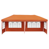 Tenda per feste a pop-up 575 x 289 x 245 cm Arancione