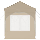 Tenda per feste a pop-up 192 x 192 x 245 cm Crema