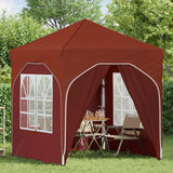 Tenda per feste a pop-up 192 x 192 x 245 cm Terracotta