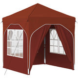 Tenda per feste a pop-up 192 x 192 x 245 cm Terracotta