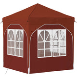 Tenda per feste a pop-up 192 x 192 x 245 cm Terracotta