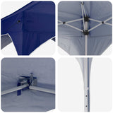 Tenda per feste a pop-up 290 x 290 x 245 cm Blu