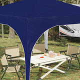 Tenda per feste a pop-up 290 x 290 x 245 cm Blu