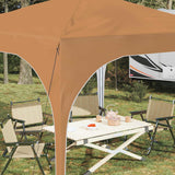 Tenda per feste a pop-up 290 x 290 x 245 cm Beige