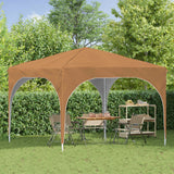 Tenda per feste a pop-up 290 x 290 x 245 cm Beige