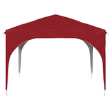 Tenda per feste a pop-up 290 x 290 x 245 cm Borgogna