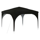 Tenda per feste a pop-up 290 x 290 x 245 cm Nero