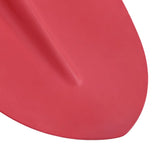 Testa di Pala Rosso 39,5 x 27,5 cm Acciaio verniciato a polvere