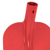 Testa di Pala Rosso 32 x 24,5 cm Acciaio verniciato a polvere