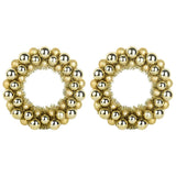 Corone di Palline di Natale 2 pcs Oro 33 x 33 x 7 cm