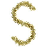 Ghirlanda di Palline di Natale Oro 186 cm Polistirolo