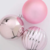 Set di Palle di Natale 15 pcs Rosa Plastica