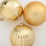 Set di Palle di Natale 9 pcs Oro Plastica
