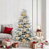 Set di Palle di Natale 9 pcs Oro Plastica