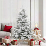 Set di Palle di Natale 9 pcs Argento Plastica