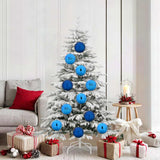 Set di palline di Natale XL 9 pz Blu Plastica