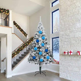 Set di Palle di Natale 4 pcs Blu Plastica