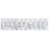 Palla di pino di Natale 40 pcs Argento Plastica