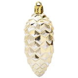 Palla di pino di Natale 40 pcs Oro Plastica