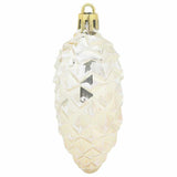 Palla di pino di Natale 40 pcs Champagne Plastica