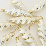 Palla a spirale di Natale 40 pcs Oro Plastica