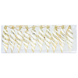 Palla a spirale di Natale 40 pcs Oro Plastica