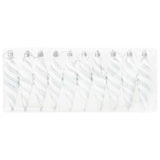 Palla a spirale di Natale 40 pcs Bianco Plastica