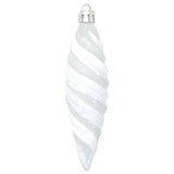 Palla a spirale di Natale 40 pcs Bianco Plastica