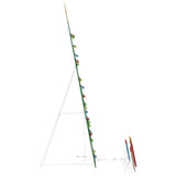 Albero di Natale Illuminato con 3 Scatole Regalo 2D Bianco Caldo