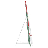 Gnomone Illuminato Bianco caldo 71 x 64 cm Tessuto di Lamè