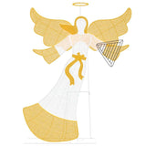 Angolo Illuminato Bianco caldo 116 x 29 x 158.5 cm Poliestere