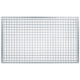 Grata Argento 30 x 30 x 2 cm Acciaio Zincato a Caldo