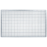 Grata Argento 100 x 60 x 2 cm Acciaio Zincato a Caldo