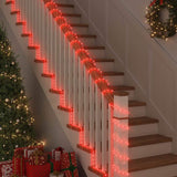 Luce a corda con 120 LED Rosso 5 m PVC