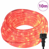 Luce a corda con 240 LED Rosso 10 m PVC