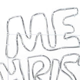 Insegna di Natale con 240 LED Multicolore 100 x 50 cm PVC