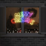 Insegna di Natale con 240 LED Multicolore 100 x 50 cm PVC