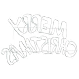 Insegna di Natale con 240 LED Multicolore 100 x 50 cm PVC