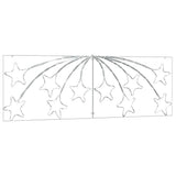 Stella di Natale con 432 LED Multicolore 180 x 57 cm PVC