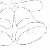 Campana di Natale con 144 LED Multicolore 56 x 46 cm PVC