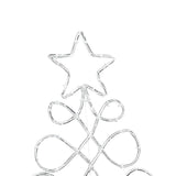 Luci a forma di albero di Natale Multicolore 80 x 56 cm PVC