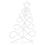 Luci a forma di albero di Natale Multicolore 80 x 56 cm PVC