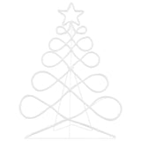 Luci a forma di albero di Natale Multicolore 80 x 56 cm PVC