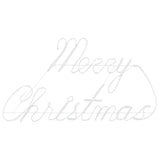 Insegna di Natale con 216 LED Rosso 99 x 55 x 13 cm Ferro