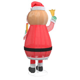 Babbo Natale di Natale Bianco caldo 100 x 180 cm Tessuto